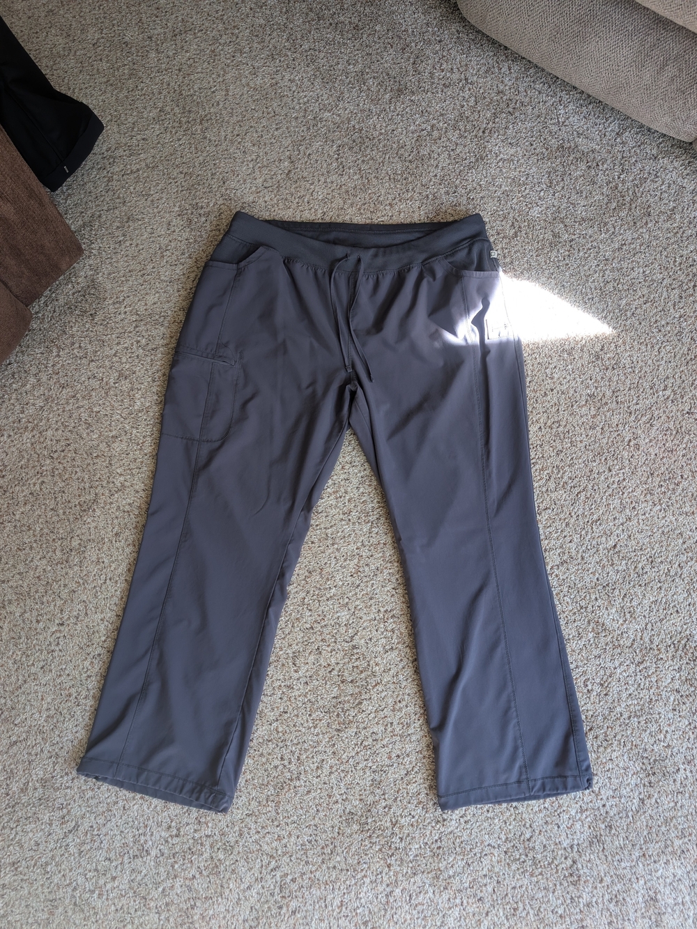 Cherokee Women's Gray Infinity Scrub Pants 3xl